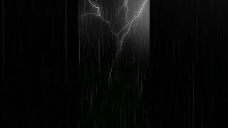 Rain With Thunder Black Screen Rain Black Screen