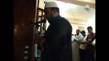 اسامة مقبل 2  سورة ق صلاة التراويح 27 رمضان 2012  م