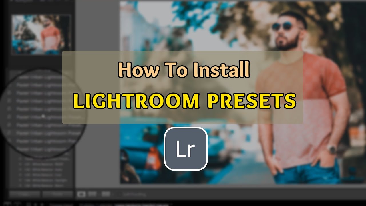 How To Install Lightroom Presets lrtemplate and Xml - YouTube