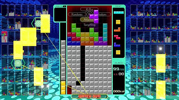 Tetris 99 Gameplay. HACKERS?! Post Commentary