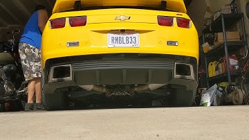 2012 Camaro SS Borla S-type