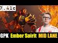 🤯 GPK [Ember Spirit] MID 7.41c- DOTA 2 HIGHEST MMR MATCH#dota2gameplay #dota2 #gpk