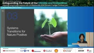 BEC EnviroSeries Conference 環保領袖論壇 (Nov 2024) Presentation - Ms Susan Hu