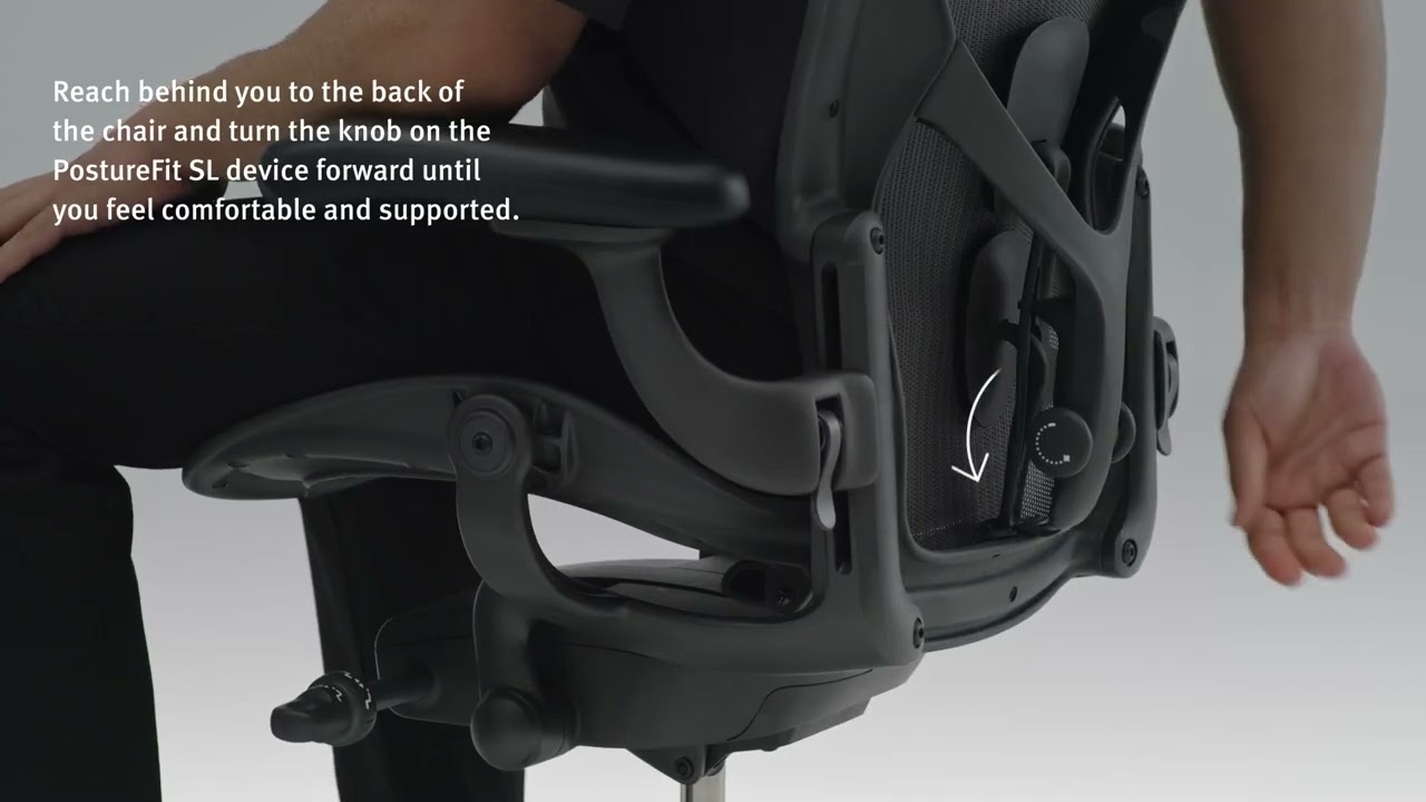 Aeron Chair Adjustment Options WorkArena