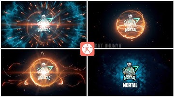 Gaming logo intro in kinemaster | Kinemaster Tutorial | Saikat Bhunya