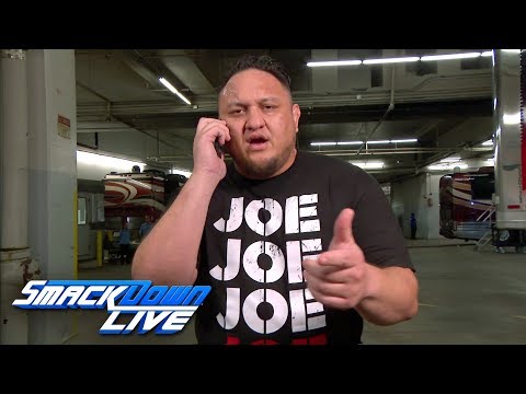 Samoa Joe is going to pay a visit to the Styles home: SmackDown LIVE, Aug. 28, 2018