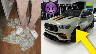 I MADE $18534 TODAY & UPGRADED MY AMG GLE 63S + WENT DESIGNER CLOTHES SHOPPING 💰