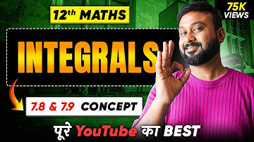 Class 12 Math NCERT | Ch - 7 Integral | Ex 7.8 & 7.9 Introduction | VidyaWise | 2025-26