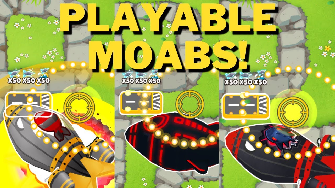 Using ASCENDED MOABS as Towers! Bloons TD 6 YouTube
