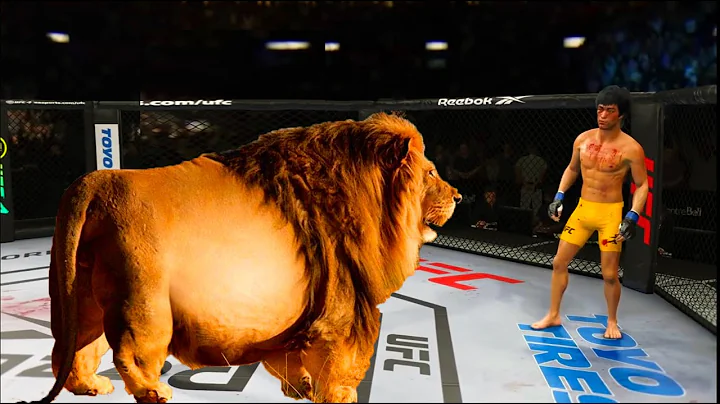 Bruce Lee vs. Golden Lion (EA Sports UFC 4)