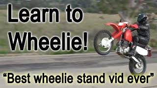 How to clutch up wheelie stepbystep