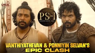 Vanthiyathevan & Ponniyin Selvans Epic Clash Ps 1 Vikram Aishwarya Rai Ravi Mohan Karthi