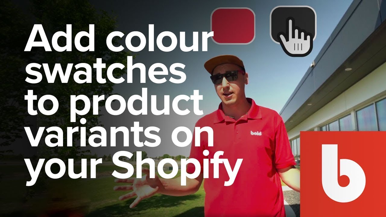 Add colour swatches to your products on your Shopify store