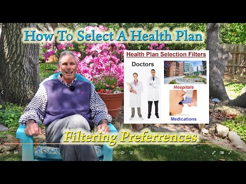 How To Select A Health Plan Using Filters