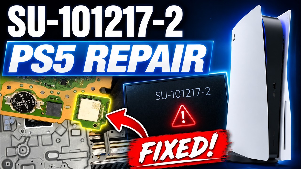 PS5 Error SU-101217-2: No Wi-Fi & Failed Update Repair - YouTube