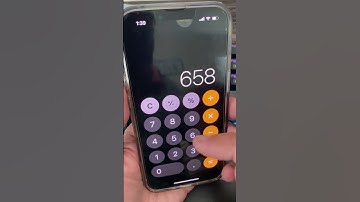 IOS Calculator backspace