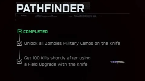 How to Get 100 Kills After Using a Field Upgrade on the Knife #BlackOps7 #Zombies #CallofDuty