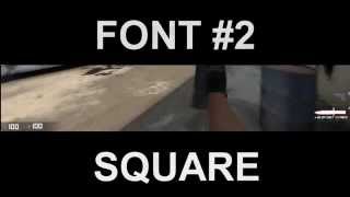[CS:GO] Easy Font Changer