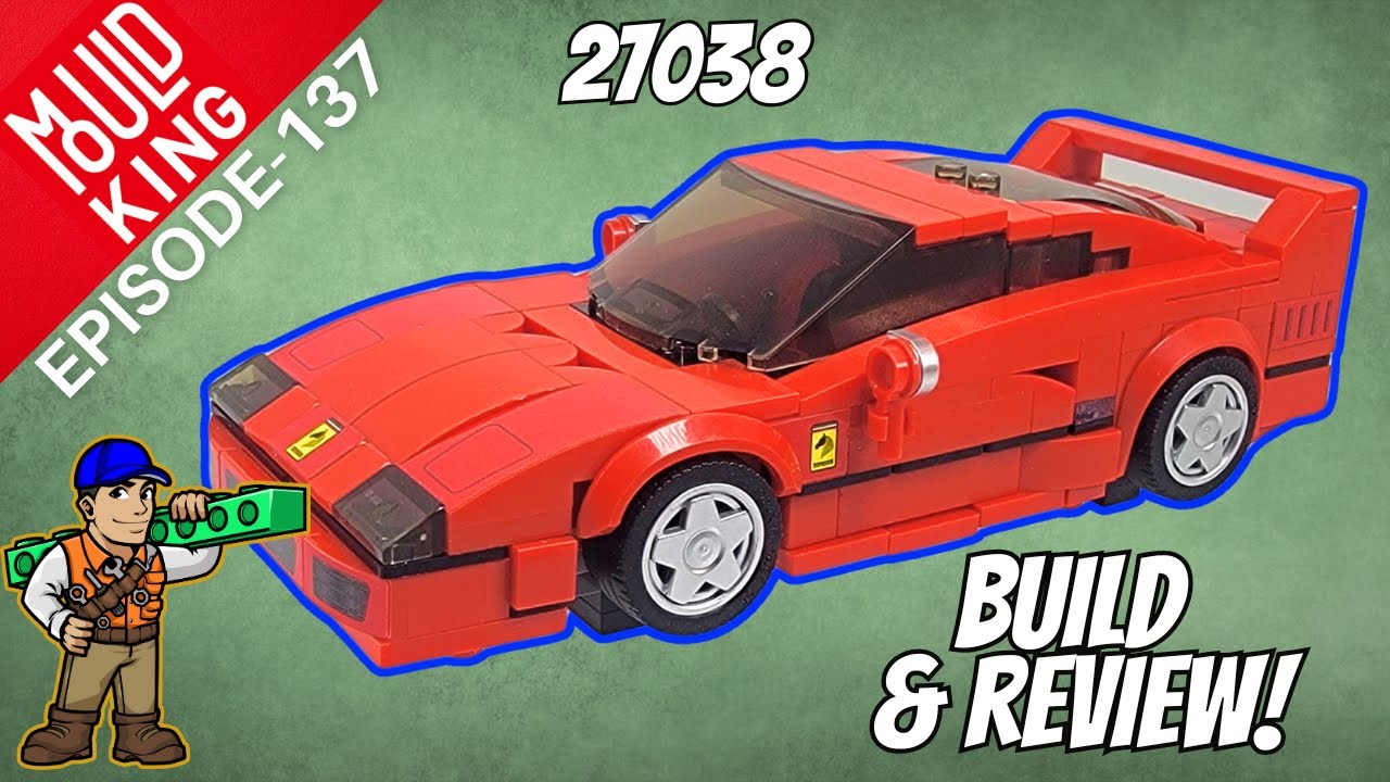 Mould King - 27038 Ferrari F40 - Speed Build & Review - (Mini
