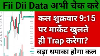 10 May 2024 Nifty के चार्ट का Analysis । कल fii dii का क्या असर होगा #banknifty #nifty