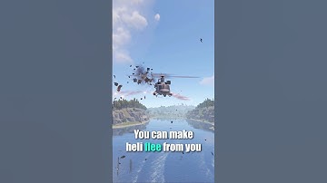 Heli RUNS Away After Just 5 Bullets in Rust? #rust #rustshorts #rusttips