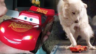 DOGS VS LIGHTNING MCQUEEN REMOTE CONTROL (KODA PEES)  SCS #115