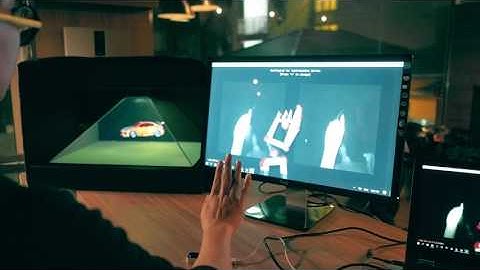Interactive Car Hologram Demo - Ministry XR with Leap Motion