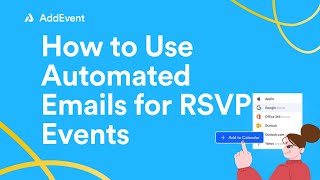 How to Use Automated Emails for RSVP Events