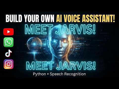 Build Your Own AI Voice Assistant in Python (Control WhatsApp, TikTok & YouTube)