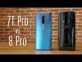 Сравнение OnePlus 8 Pro и OnePlus 7T Pro