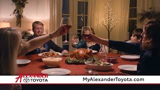 Black Friday Deals All Month Long at Alexander Toyota
