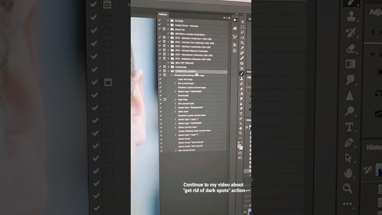 how to install action and use #photoshop #actions