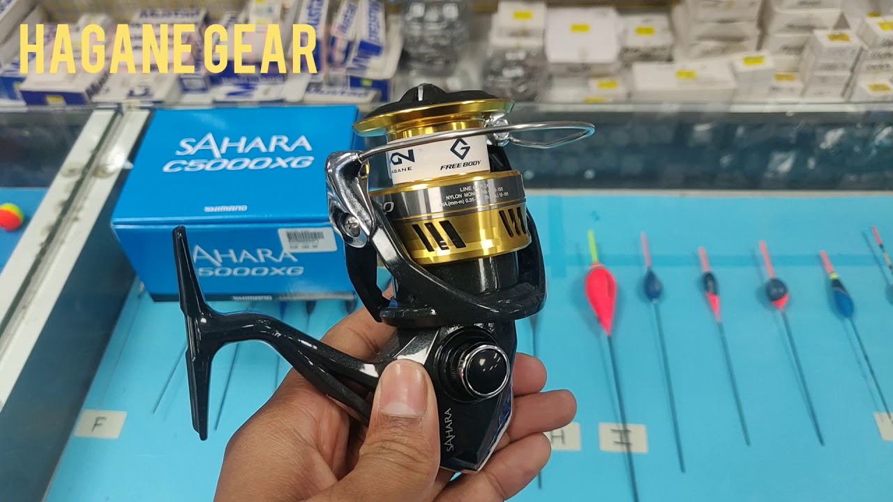 Shimano Sahara reel review in English