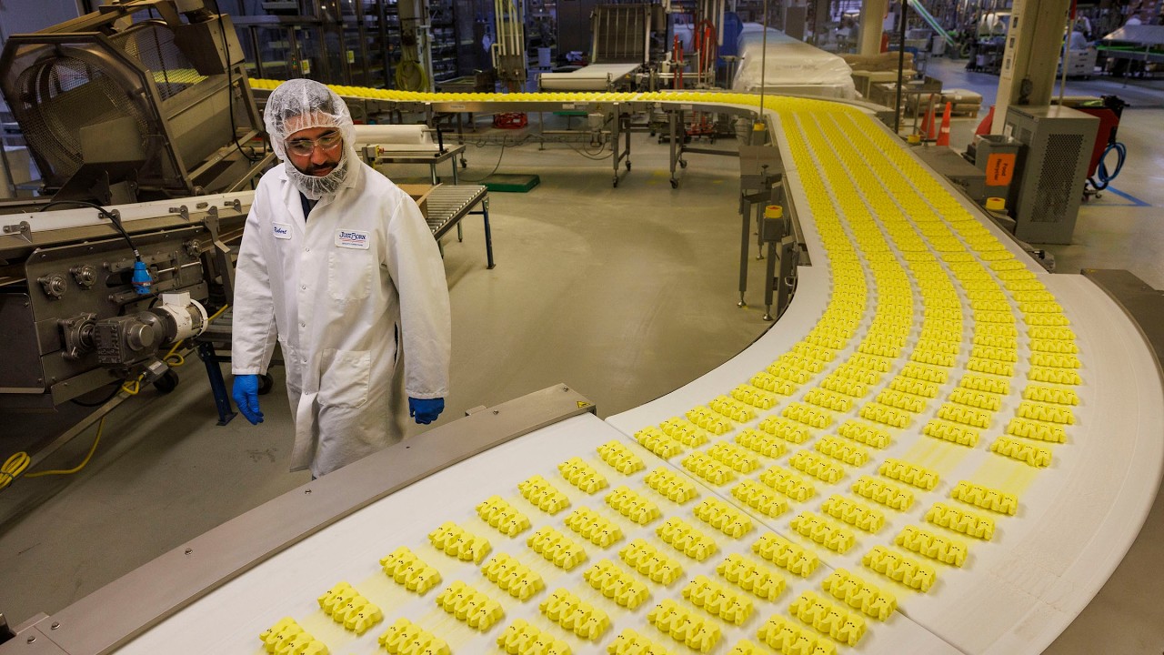 Inside the factory that makes 2 billion Peeps a year (It’s WILD)
