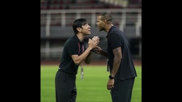 Shin Tae Yong dan Patrick Kluivert #fypシ゚viral #shintaeyong #patrickkluivert #pssi #timnasindonesia