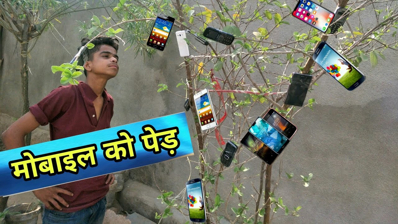 मोबाइल का पेड़ | MOBILE PHONE TREE | marwadi COMEDY