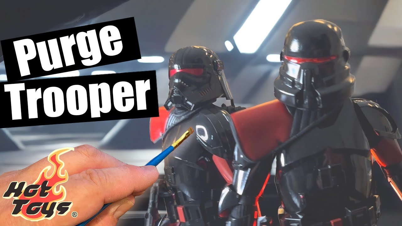 Level Up Your Hot Toys Purge Trooper! - YouTube