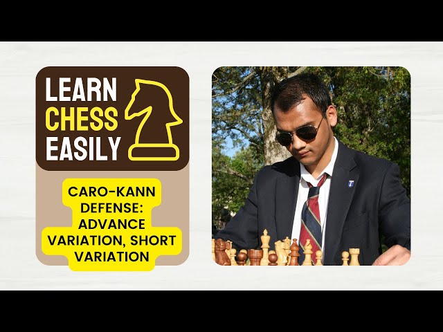 Blitz Chess #395: Caro-Kann Defense: Advance, Short variation 