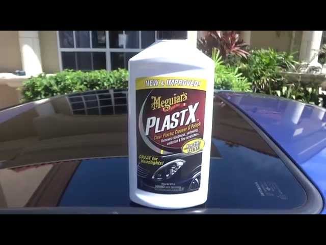 Meguiars PlastX Review and Test results on my 2001 Honda Prelude