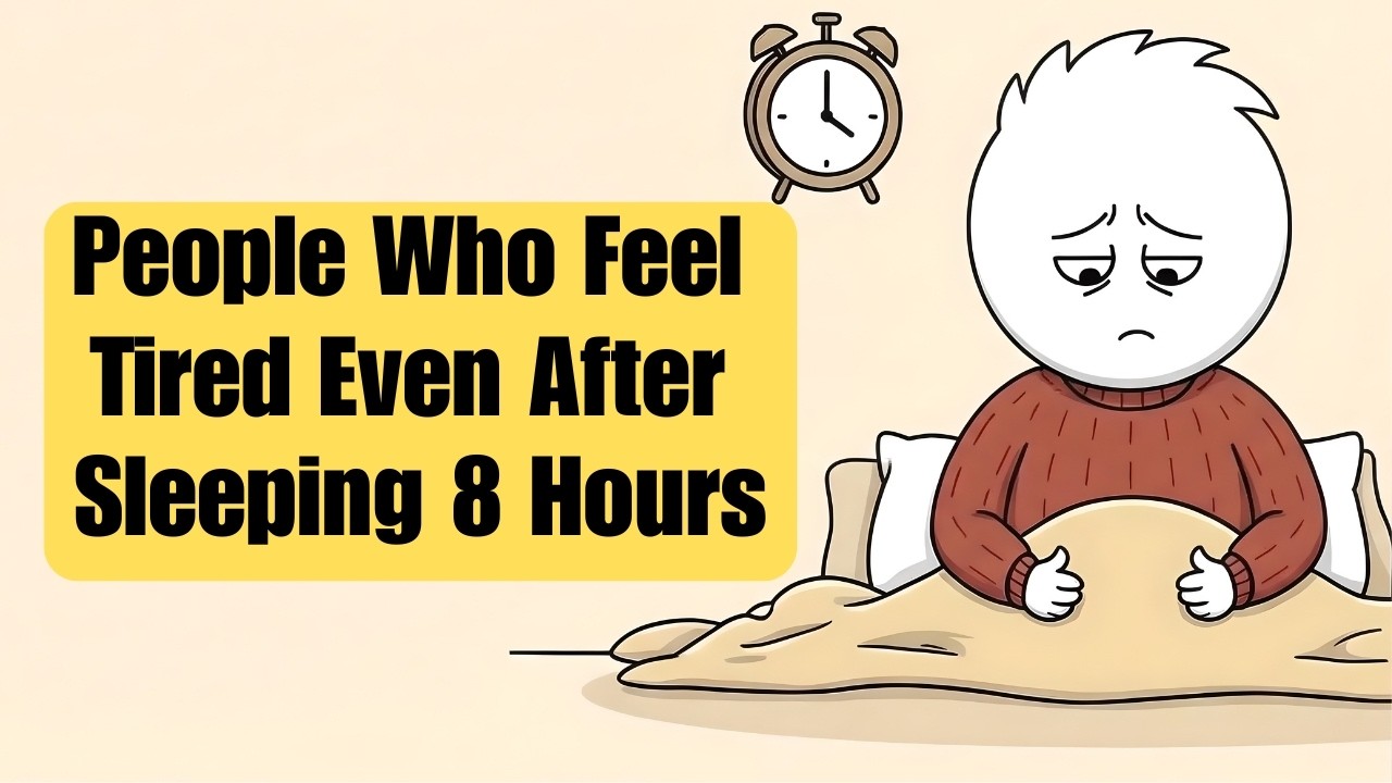 Psychology of People Who Feel Tired Even After Sleeping 8 Hours - YouTube