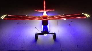 Multiplex Funcub with led lights