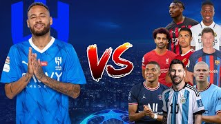 Al Hi̇lal Neymar Vs Legends(Messi̇ Mbappe Benzema Haaland Ronaldo Vi̇ni̇ Jr)🔥Ulti̇mate Vs