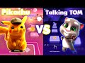 Pikachu vs Talking Tom! Tiles hop!