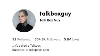 Tiktok - talkboxguy compilation