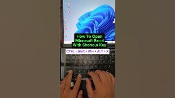 Open Microsoft Excel dengan Shorcut Keyboard   #belajarkomputerpemula #excel #markkomputer