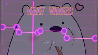 HEAT WAVES - glass animals//capcut audio edit #heatwavescapcuteditaudio #errorobin