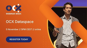 Eclipse Dataspace Working Group Overview | OCX Webinar Week