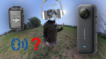 🟢 Insta360 X3 + DJI MIC 2 👉 bluetooth OUTDOOR Sound TEST ✅