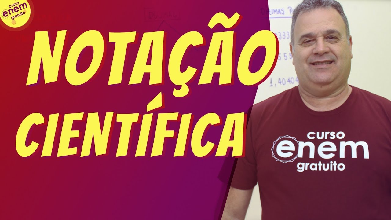 Resumo com Simulado de notação científica - É matemática Enem