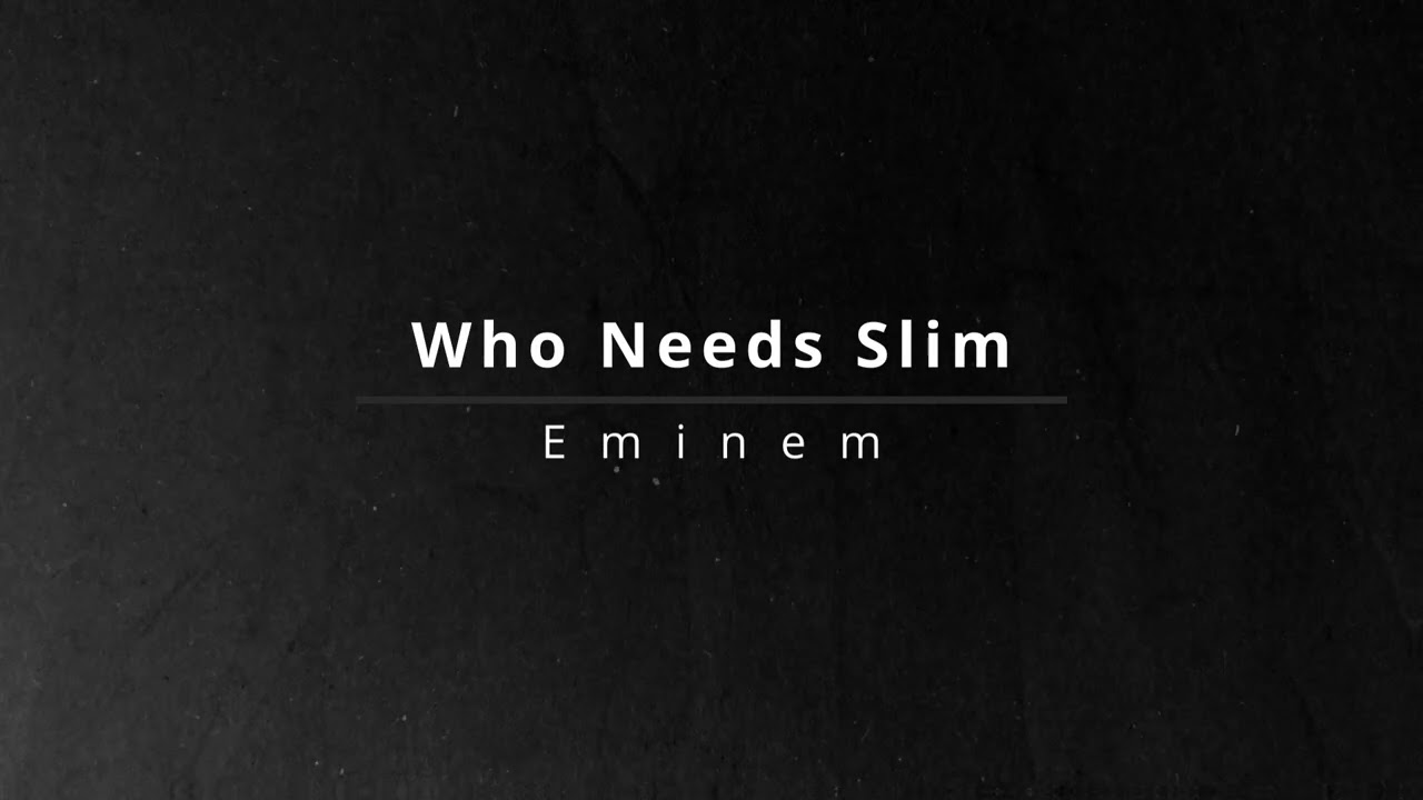 TRACK 5: Eminem (Likeness) - Who Needs Slim (28-01-2026)